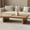 Minimalist Oak Coffee Table