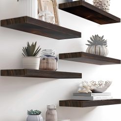 Industrial Floating Wall Shelves