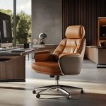 Leather Swivel Executive Chair