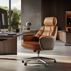 Leather Swivel Executive Chair