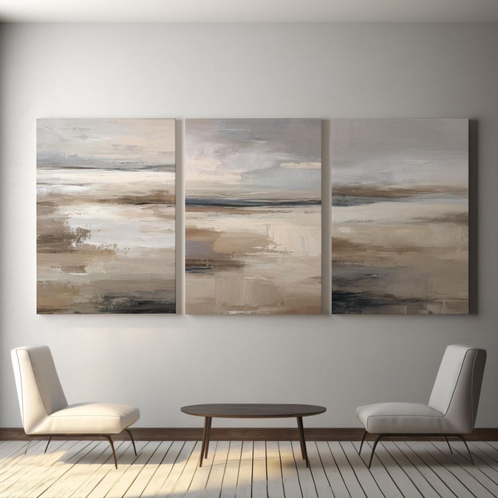 Abstract Canvas Wall Art Set