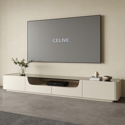 Contemporary Glass TV Stand